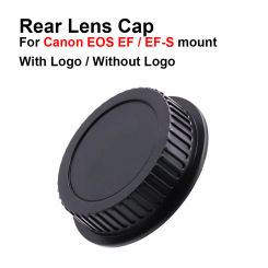 New Rear Lens Cap Cover Lid for Canon EOS EF EF-S Mount lens with / without Canon logo Plastic Black Replacement
