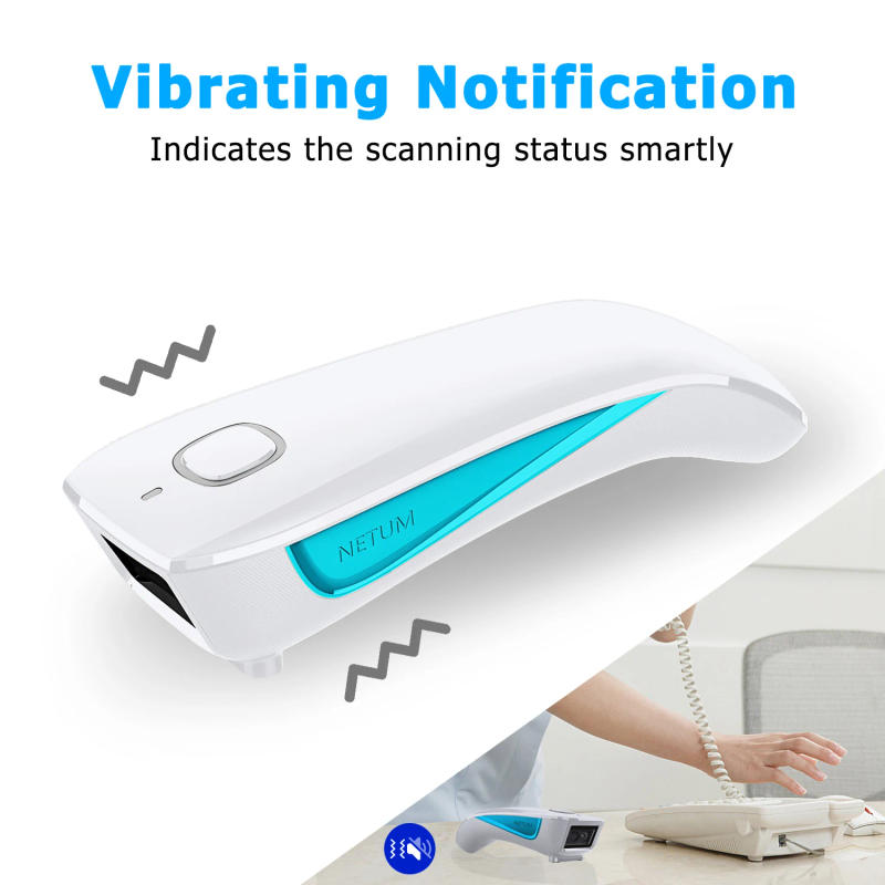 Description Picture 5 of itemNETUM C750 Bluetooth Wireless 2D Barcode Scanner Pocket QR Bar code Reader PDF417 for Tobacco Garment mobile payment Industry