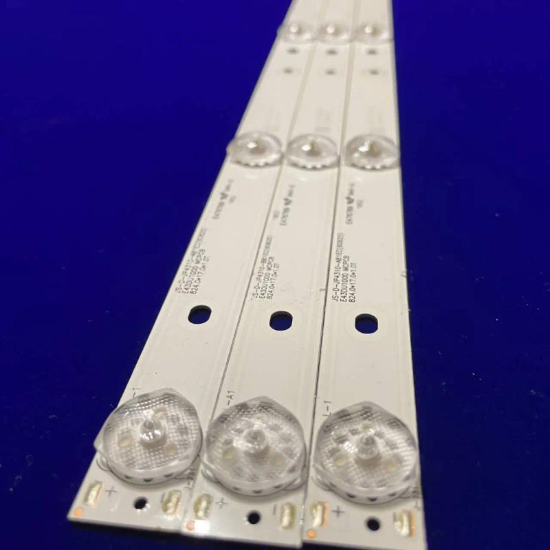 Description Picture 4 of item20set LED Strip 8Lamp For 43X600 MS-L2317-A MS-L2317-B JS-D-JP4310-A81EC JS-D-JP4310-B81EC E43DU1000 MCPCB R72-43D04-006-13