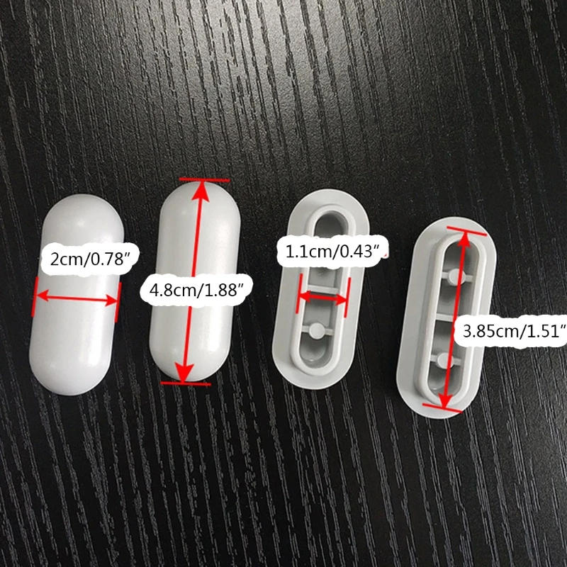 Description Picture 6 of itemE7CD Non-slip Toilet Seat Buffer Bumper Bathroom Toilet Seat Cushion Noise Dampener Set Make the Toilet Seat Flatter Stable