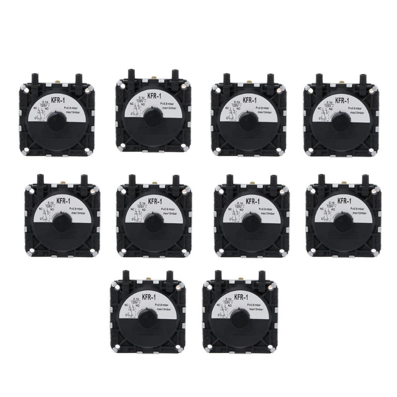 Description Picture 2 of item10 Pieces KFR-1 Boiler Gas Water Heater Pressure Switch Powerful Exhaust Spare Part Rep AC 2000V 50Hz 60S Universal