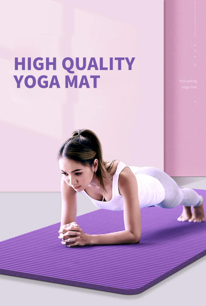 Description Picture 6 of itemNBR 10mm 15mm Thick Yoga Mat Anti-slip Blanket Home Gym Sport Esterilla Health Lose Weight Fitness Mats Exercise Pad for Women