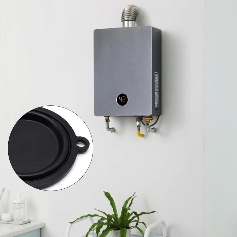 Description Picture 2 of item10Pcs 45mm/50mm Durable Pressure Diaphragm For Water Heater Gas Accessories Water Connection Heater Parts Black