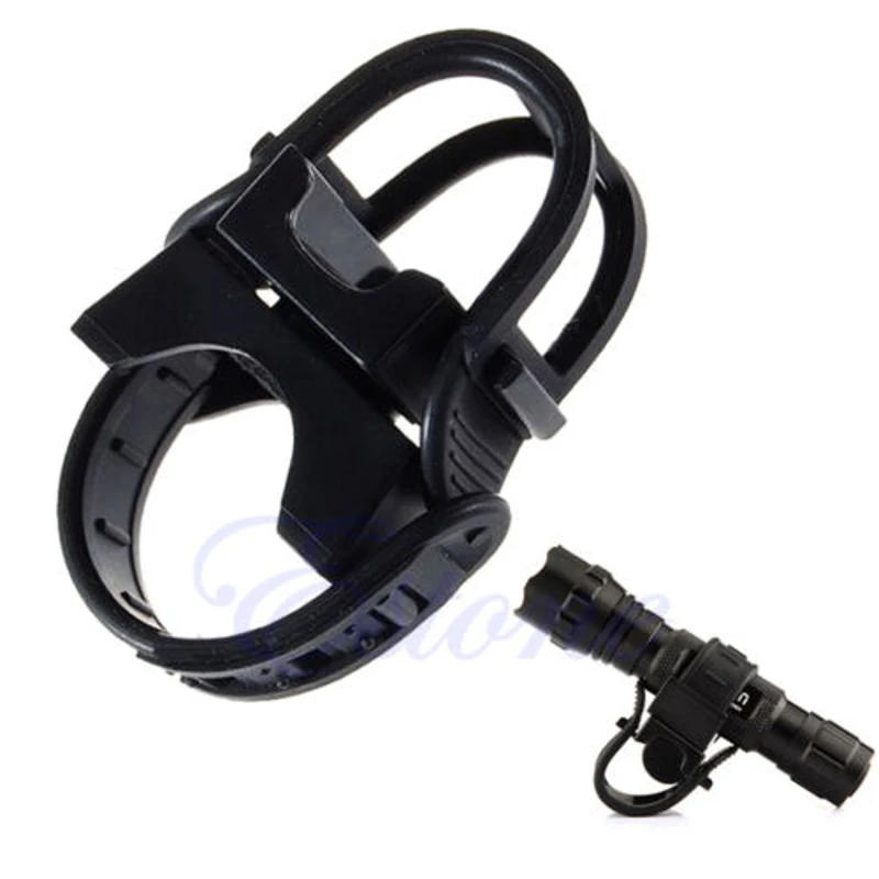 Description Picture 3 of itemFlashlight Holder Bicycle Bike Lamp Torch Clip Mount