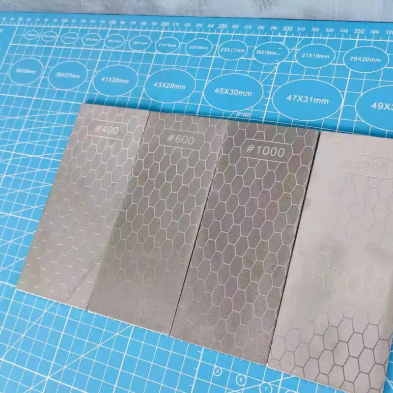 Description Picture 3 of itemProfessional Knife Sharpener Whetstone Diamond  Knife Sharpening Stone Sharpening Stone Diamond Grinding Bars Set Kitchen Tool