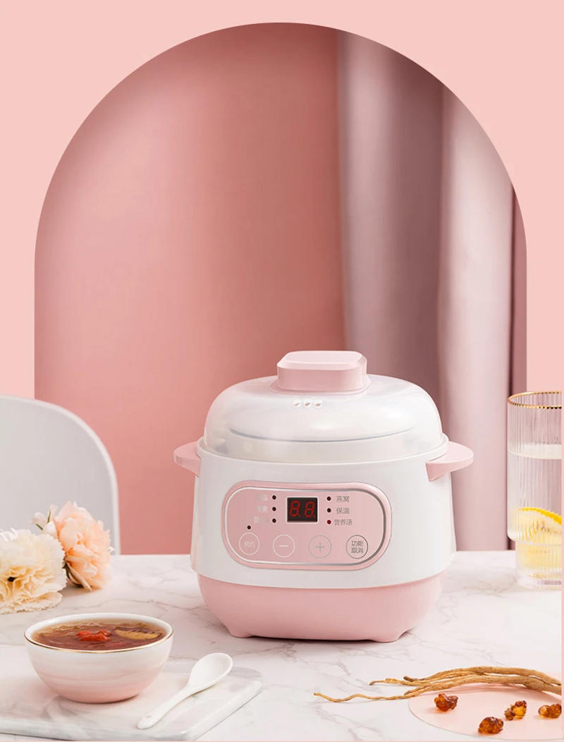 Description Picture 4 of item110V Electric Slow Cooker Food Steamer Ceramic Pot Multifunction BirdNest Soup Stew Pregnant Tonic Baby Supplement Heater Warmer