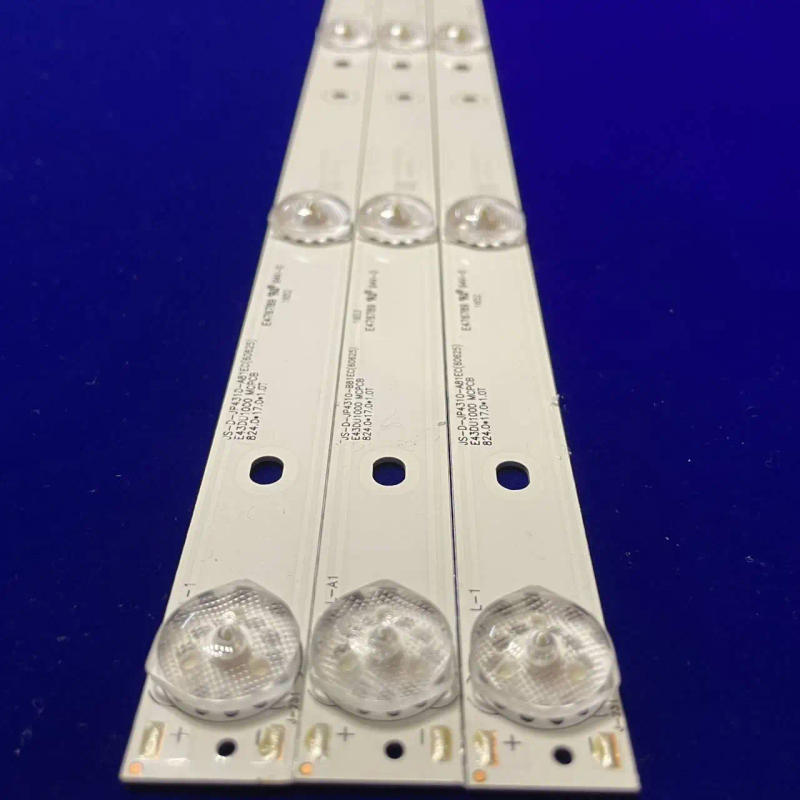 Description Picture 3 of item20set LED Strip 8Lamp For 43X600 MS-L2317-A MS-L2317-B JS-D-JP4310-A81EC JS-D-JP4310-B81EC E43DU1000 MCPCB R72-43D04-006-13