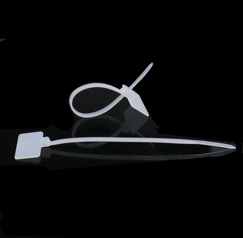 Description Picture 5 of item100pcs White Plastic Nylon Mark Tags Label Sticker Cable Zip Ties 2.5mm x 100mm