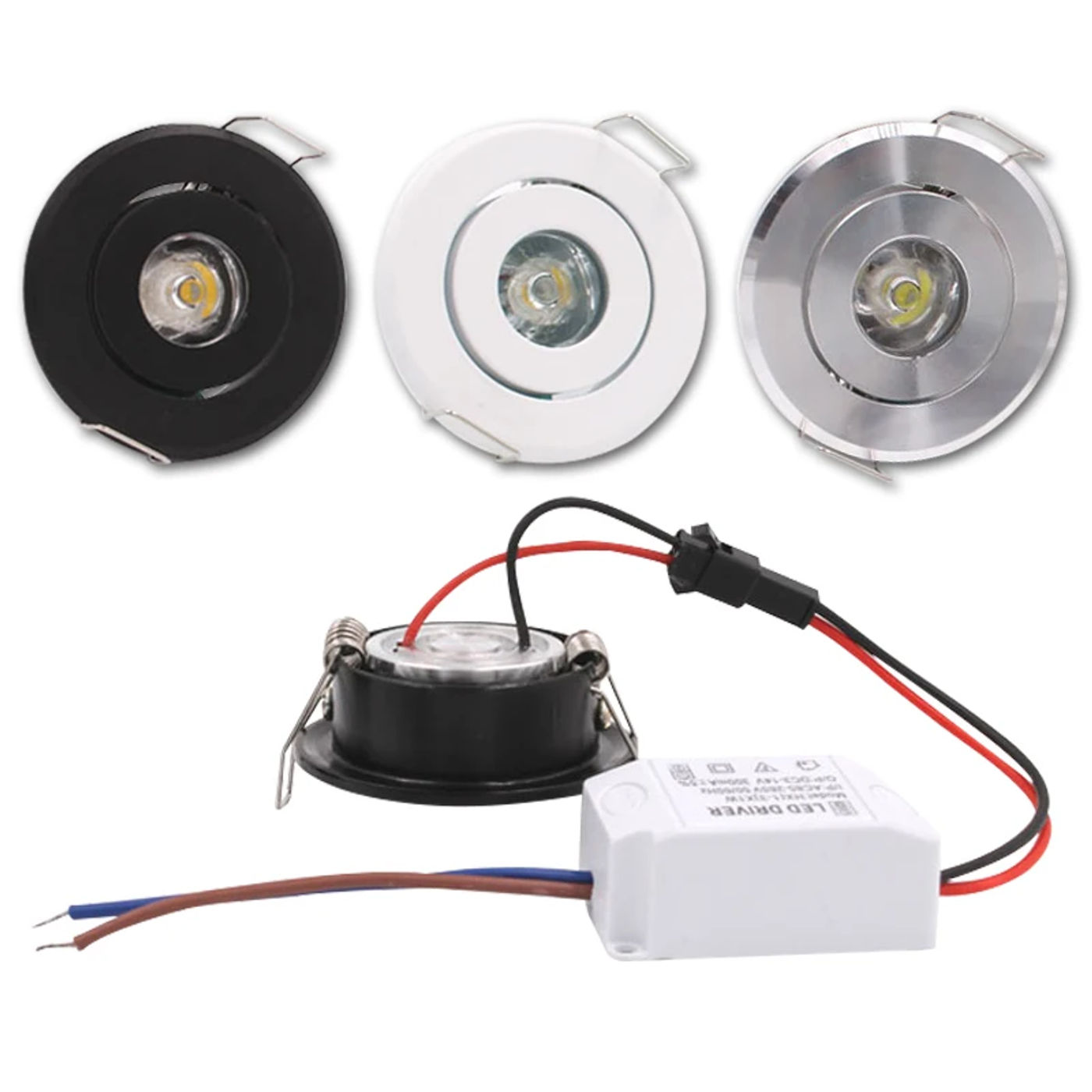 Description Picture 2 of itemDimmable 3W 5W LED Spotlights Lighting Mini Led Ceiling Downlights Lighting Bulb for Cabinet Counter Showcase AC110V 220V
