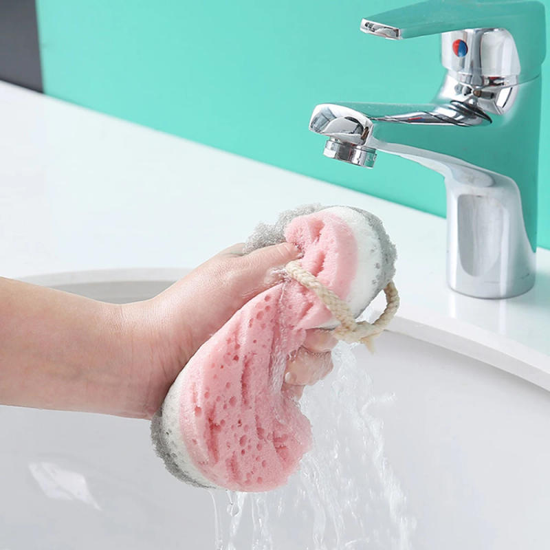 Description Picture 6 of itemThree-color Sponge Bath Ball Soft Shower Rub High Quality Quick Foaming Massage Brush For Whole Body Exfoliation Bath Accessorie