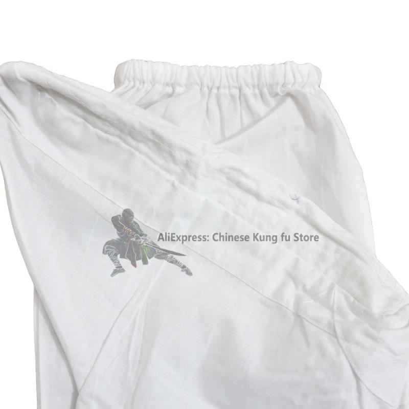 Description Picture 4 of itemWhite Cotton Buddhist Shaolin Monk Kung fu Socks for Tai Chi Wudang Taoist Martial arts Taekwondo Karate Shoes