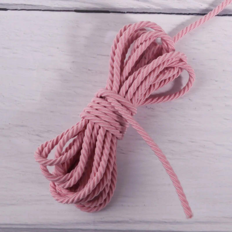 Description Picture 2 of item2mm Colorful Korea Elastic Cord Wavy Pattern Quality Nylon Elastic Band Rubber Band For DIY Jewelry Sewing Accessories 2 Meters