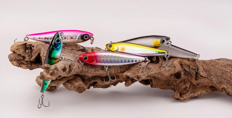 Description Picture 4 of itemNEW Small Fish Hard Fishing Lures Mini Floating Pencil Lure 55mm 3g Trout Perch Bait Rolling Fishing Bait