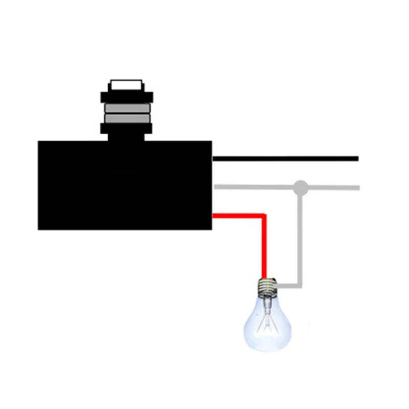 Description Picture 5 of item3 Way Photoelectric Switch Eye Photocell Sensor for Lamp Switch 80VAC-277VAC 50/60Hz Automatic Open Twilight to Dawn Smart Home