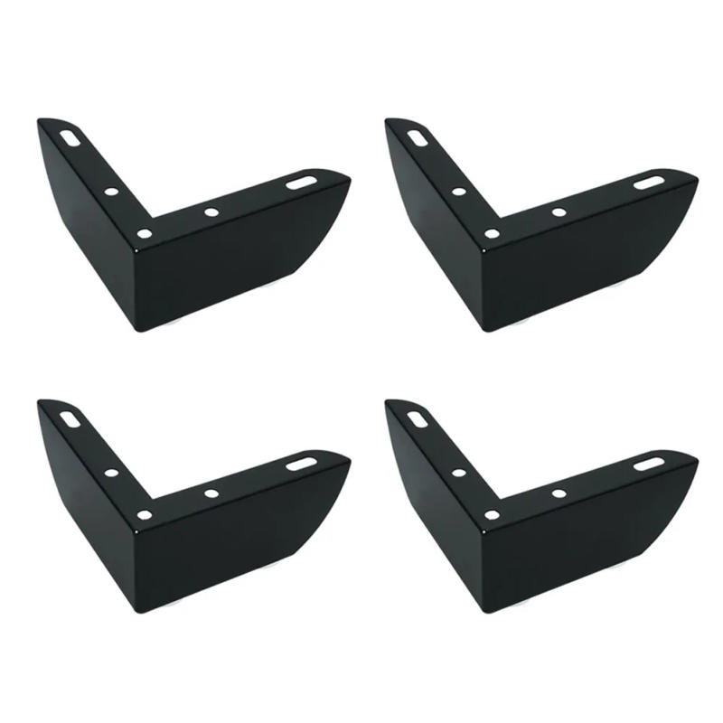 Description Picture 5 of item4PCS L-shaped 2-In-1 Furniture Leg Bedside Table Support Leg Hardware For Sofas Beds Tables Wardrobes Cabinets TV Cabinets