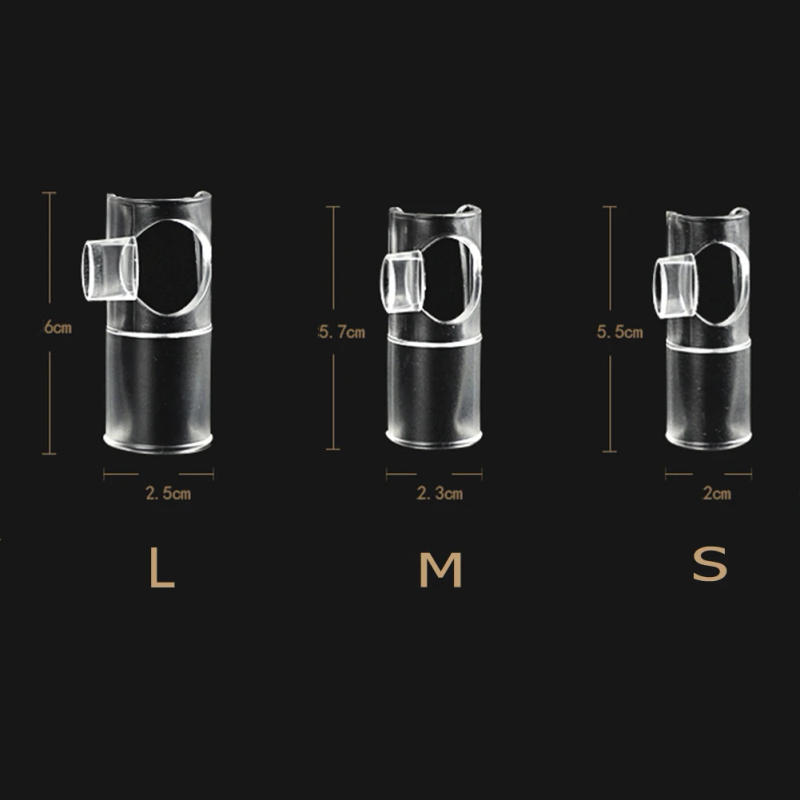 Description Picture 4 of itemFlute Blowing Aid Mouthpiece Whistle Bamboo Easy To Blow Flute Blower Mouthpiece Plastic Pratical High Quality