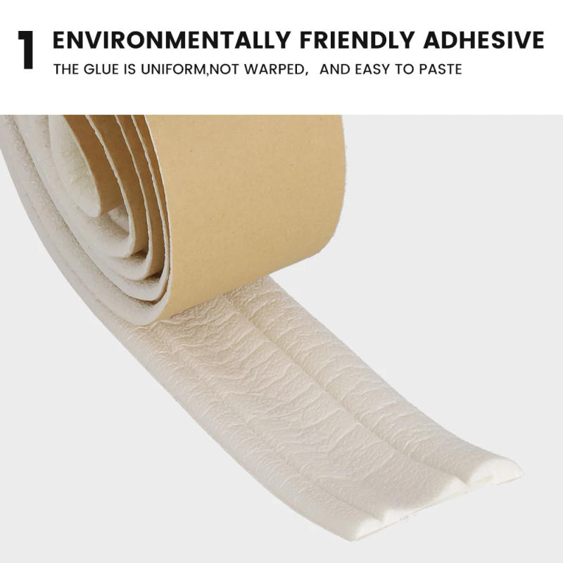 Description Picture 3 of item8x230cm 3D Foam Wall Edge Strip Stickers Self-Adhesive Waterproof Baseboard Corner Waist Line Sticker Wallpaper Border Decor