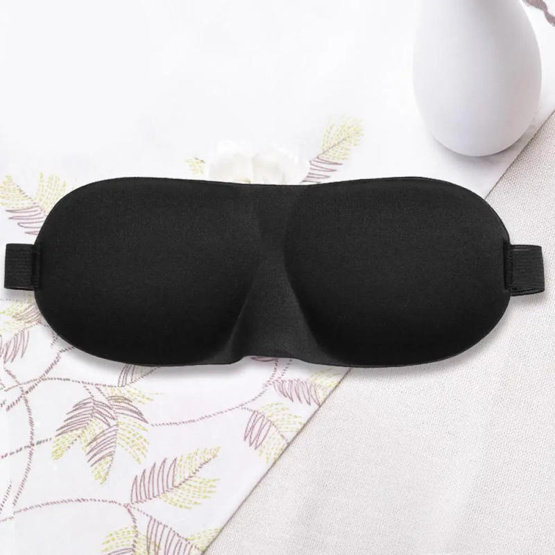 Description Picture 5 of item3D Ultra-soft Breathable Fabric Eyeshade Sleeping Eye Mask Portable Travel Sleep Rest Aid Eye Mask Cover Eye Patch Sleep Mask