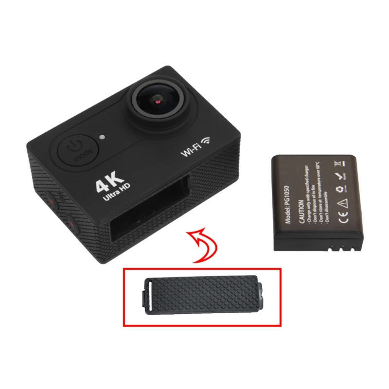 Description Picture 2 of itemCamera Battery Cover Lid Removable Protective for CASE Battery Door Accessories for H9 H9R Camera Series
