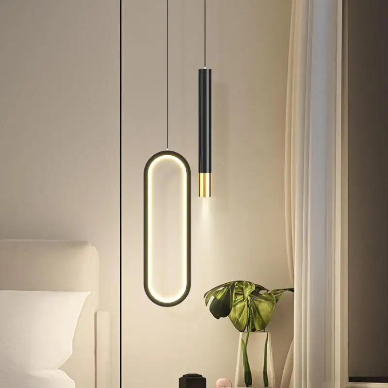 Description Picture 3 of itemParlor foyer Long LED sconces Hotel wall Lamp fixtures Bedroom night light Arandela stairs indoor Wall lighting reading lamps