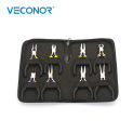 8PCS Jewelry Combination Pliers Kit Mini Hand Pliers Tools Storage Packed Carbon Steel Multifunctional Metalworking Hand Tool