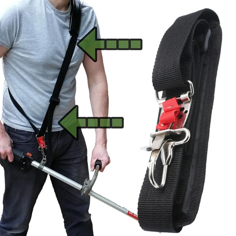 Description Picture 3 of itemAdjustable Shoulder Strap For Lawn Mower Trimmer  For STIHL Part Replacement Comfort Labor Saving Sturdy And Durable