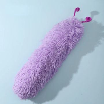 Pet Supplies Funny Cat Toy Simulation Caterpillar Plush Chew Toy Pet Toy Cat Molar Resistance To Bite Accessories