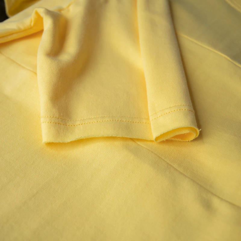 Description Picture 4 of itemBornladies Summer 100% Cotton Sets Women Casual Two Pieces Half Sleeve Patchwork T Shirts ＆ High Waist Shorts Outfits Tracksuit