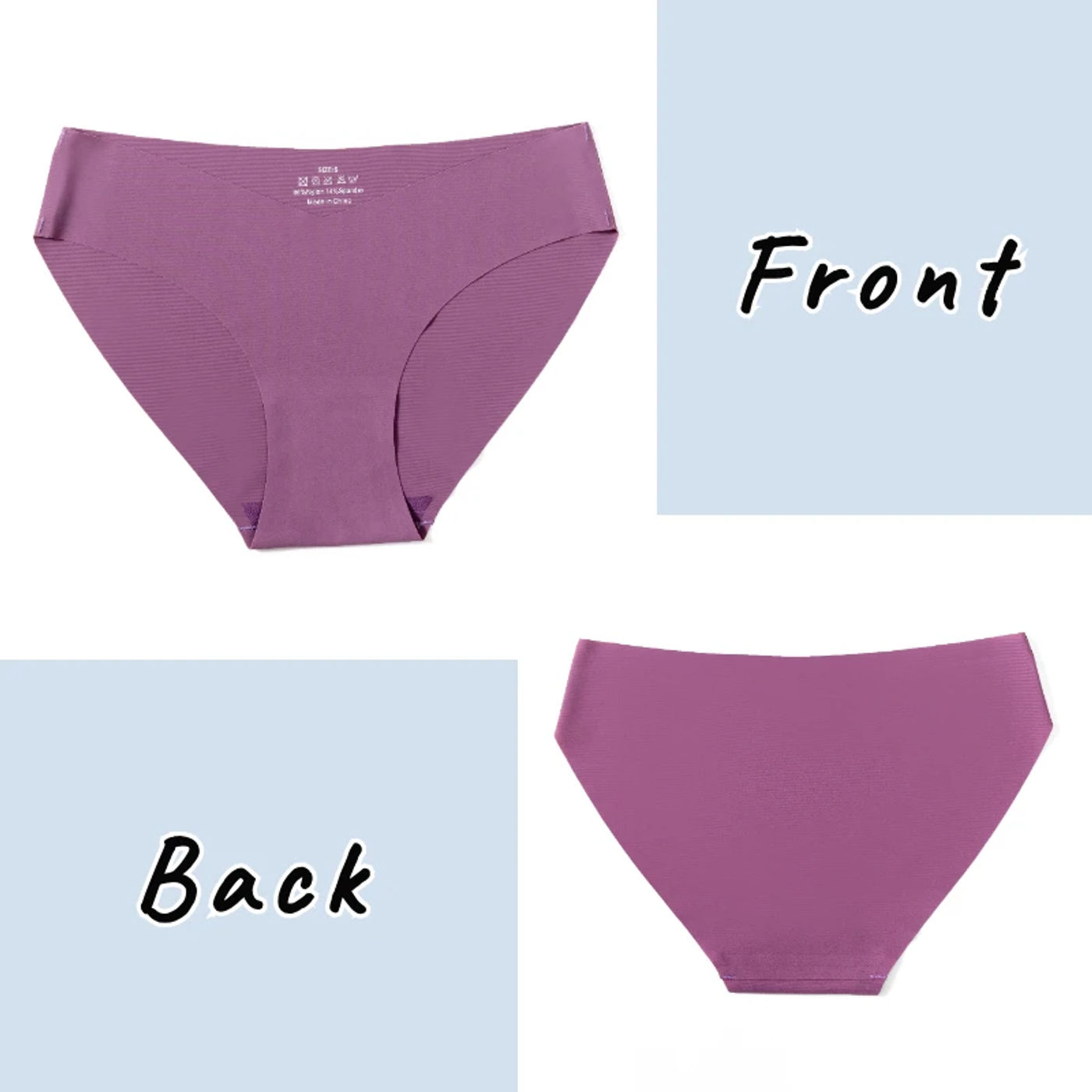 Description Picture 6 of item10 Pieces Women's Silk Briefs Sexy