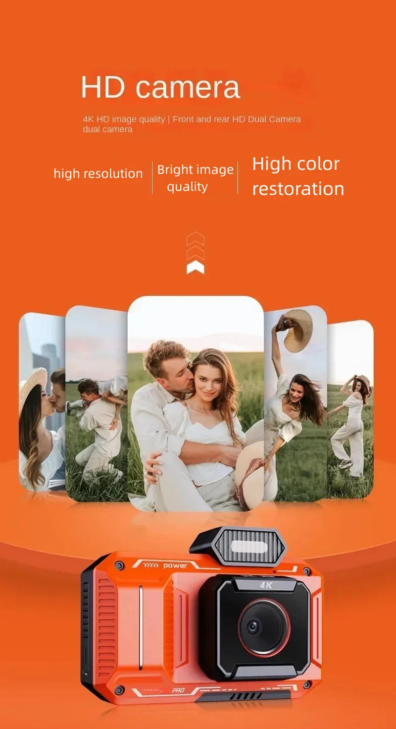 Description Picture 5 of item48M HD Digital Cameras 2.8 Inch IPS Screen Portable Instant Photo Camera 18X Zoom Dual Lens Child Camera Photographic Camcorder