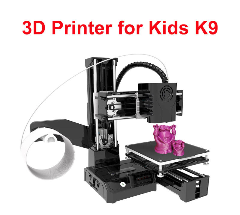 Description Picture 2 of itemSADIJPR Mini 3D Printer Self Developed Modeling 3D Printer Children Printer For Easyware TPU PLA Filament 1.75mm One Key Print