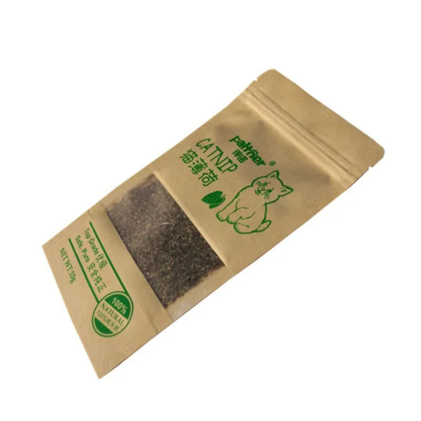 Description Picture 2 of itemCat Toys 100% Natural Premium 10g Cat Catnip Cattle Grass Menthol Flavor Funny Cat Grass Interactive Cat Non-toxic Dropship
