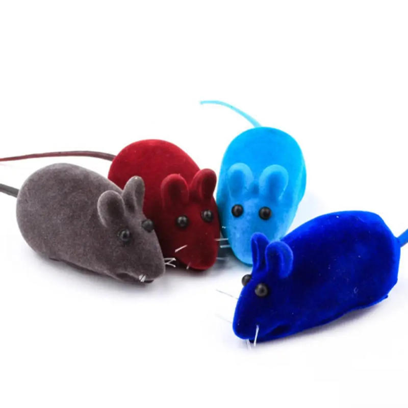 Description Picture 6 of itemFunny Rabbit Fur False Mouse Pet Toys Mini Funny Playing Toys For Cats Kitten Pet Accessories