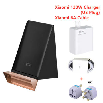Xiaomi 100W Max Wireless Charger Stand With 120W Charger 6A Cable Fast Charge For Xiaomi 13/12/11 Qi Charge For iPhone/Samsung