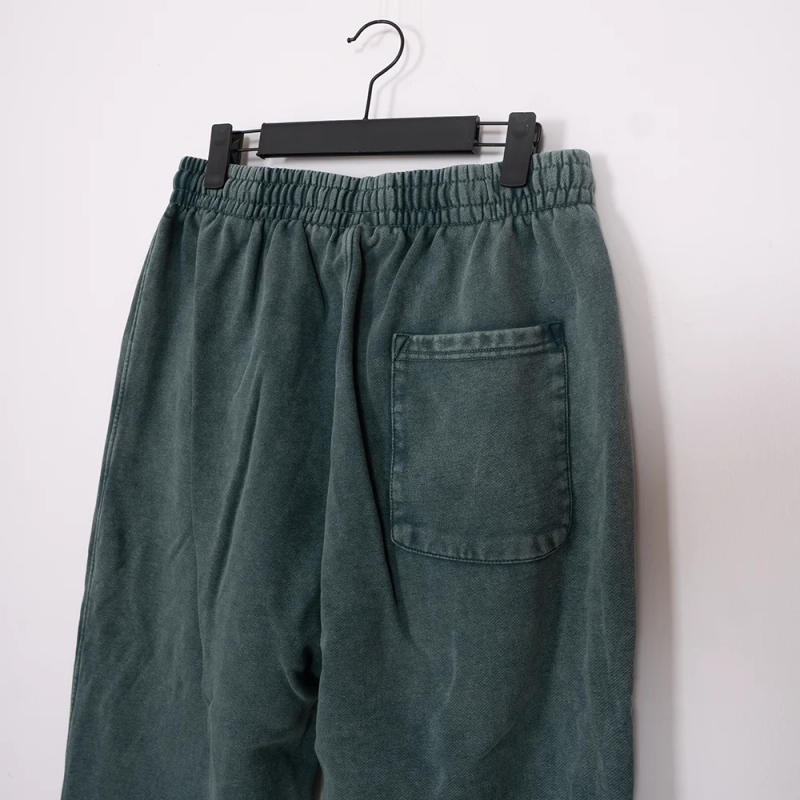 Description Picture 5 of itemZESSAM Solid Printing Wash Make Old Unisex Trouser Sports Elastic Waist Drawstring Casual Classic Vintage Streetwear Sweatpant
