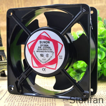 For SUNON DP200A 2123XSL 220V 12038 12CM imported copper wire AC cabinet fan Test Working