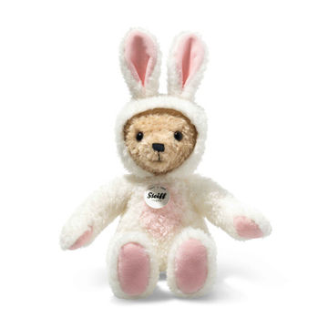 "Year of the Rabbit" Teddy Bear with Bunny Hoodie, 11 Inches, EAN 114052