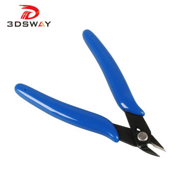 3DSWAY 3D Printer Parts Diagonal Pliers Mini Wire Cutter Small Soft Cutting Electronic Pliers Wires Insulating Rubber Hand Tools