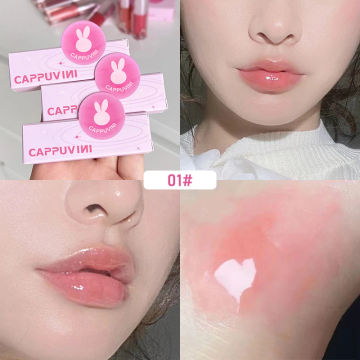 Lip Gloss 9 Colors Makeup Moisturizing Tinted Liquid Pigment Lipstick Reduce Lines Lasting Glitter Lip Oil Sexy Plumping Care