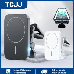 Magnetic Car Charger Stand For IPhone 14 12 13Pro Macsafe Charging Cradle Car Air Vent Holder For IPhone 14Pro Wireless Chargers