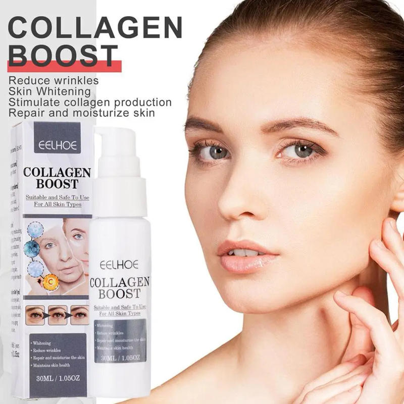Description Picture 2 of itemEELHOE Women Collagen Boost Anti-Aging Serum Collagen Booster for Face with Hyaluronic Acid Unisex Collagen Facial Cream