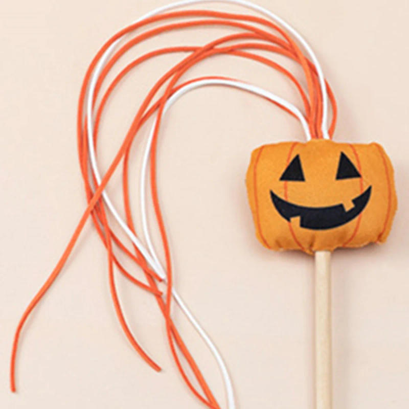 Description Picture 5 of itemCat Toy Cat Teaser Sticks Halloween Cat Stick Tassel Cat Stick Cute Cat Toy Halloween Pet Supplies