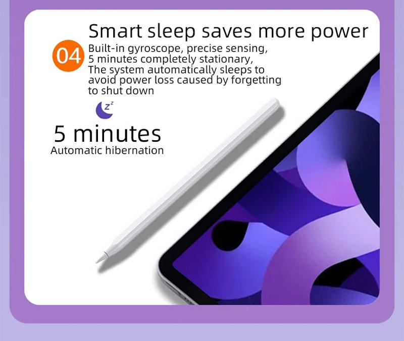 Description Picture 5 of itemFor Apple Pencil 2 1 iPad Pencil wirelessly Bluetooth Stylus Pen for iPad Pen Pro 11 12 9 Air 4 Air 5 2018-2023 for Apple Pencil