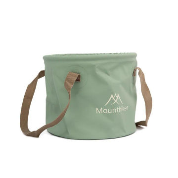 MOUNTAINHIKER Outdoor Foldable 10L Round Bucket Storage Bag Square Bucket Travel Water Basin Storage Bucket Camping Equipment