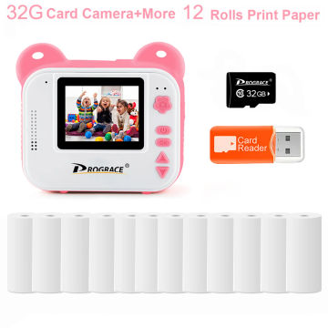 Kid Instant Print Camera Children Thermal Printing Camera Kids Digital Instant Photo Camera Video Kids Toys Camera for Children