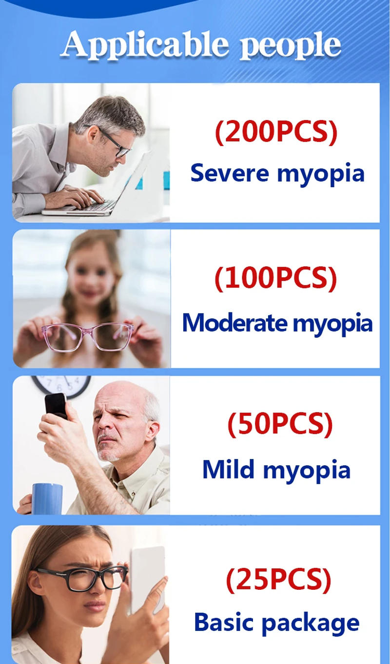 Description Picture 3 of itemNew Quickly Restore Vision Myopia Treatment Eye Care Patch Improve Eye Edema Relieve Fatigue Help Sleeping Focus on Eye Health