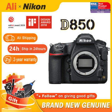 Nikon D850 SLR digital camera professional portrait 4K ultra-high definition video shooting 46.89MP SLR camera (new)