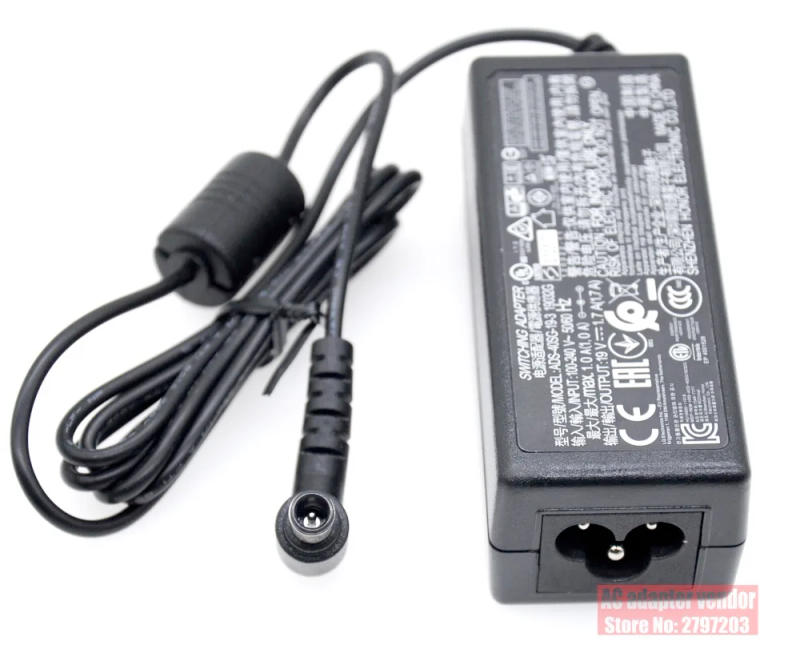 Description Picture 4 of itemnew Original FOR LG 19V 1.7A ADS-40SG-19-3 19032G AC adapter Power supply Charger cord