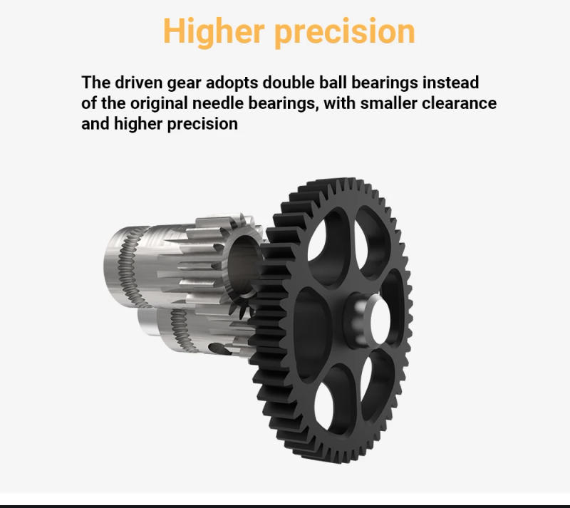 Description Picture 5 of itemFYSETC CNC Pom Hardened steel Higher precision  one-piece gear kit for VORON 0.2 2.4 Trident CW1  CW2