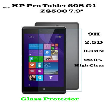 For HP Pro Tablet 608 G1 tempered Glass 0.3mm Screen Protector for HP Pro Tablet 608 G1 Z8500 7.9